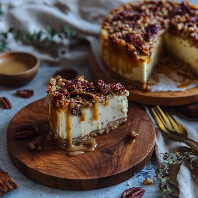 Pekannuss Käsekuchen (vegan)