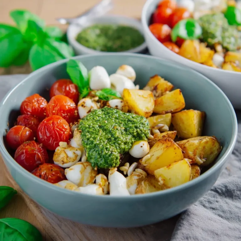 Pesto Kartoffel Bowl