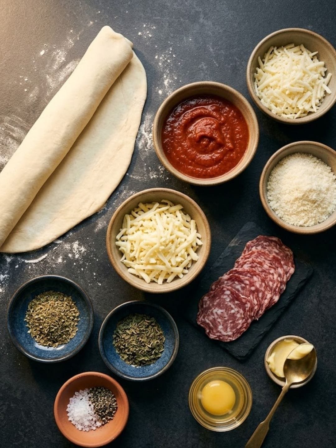 Pizzaschnecken