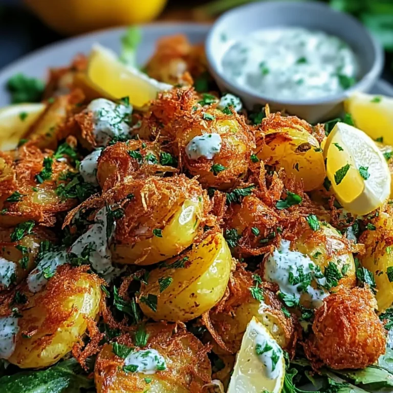 Smashed Potatoes Salat
