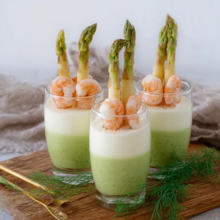 Spargel Panna Cotta