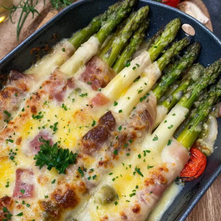 Spargel überbacken