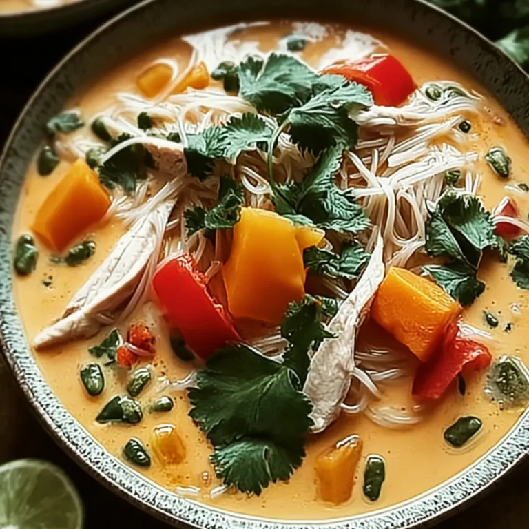 Thailändische Hühnersuppe