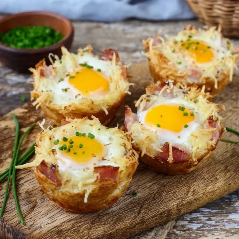 Toastmuffins mit Speck, Ei und Käse