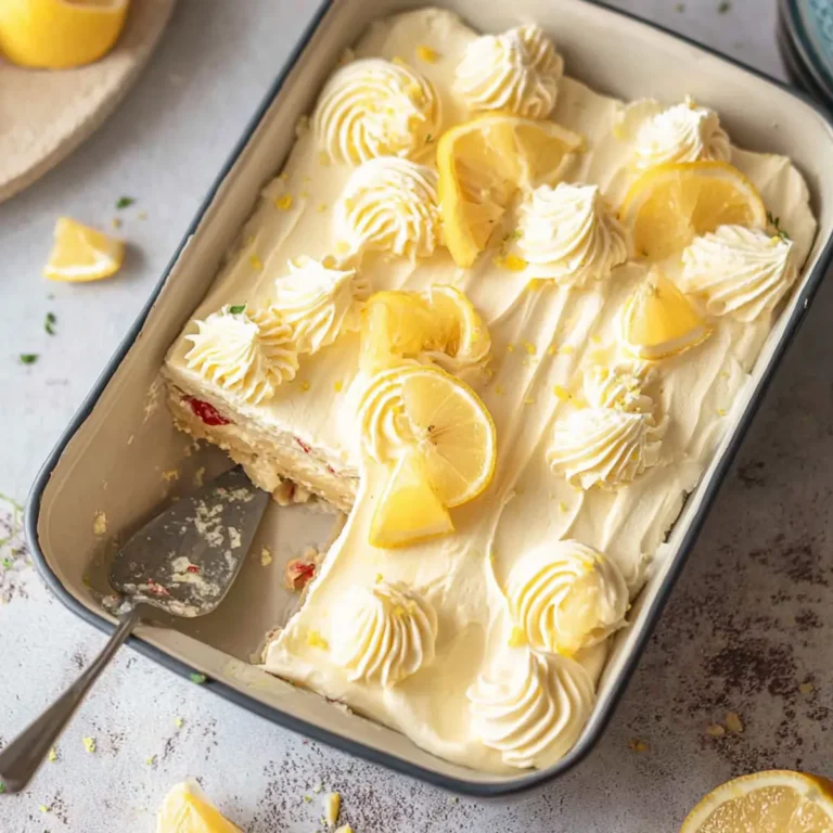 Zitronen Tiramisu ohne Ei