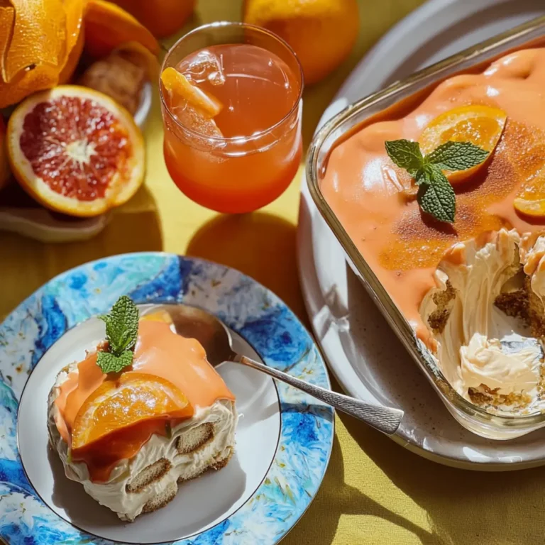 Aperol Spritz Tiramisu
