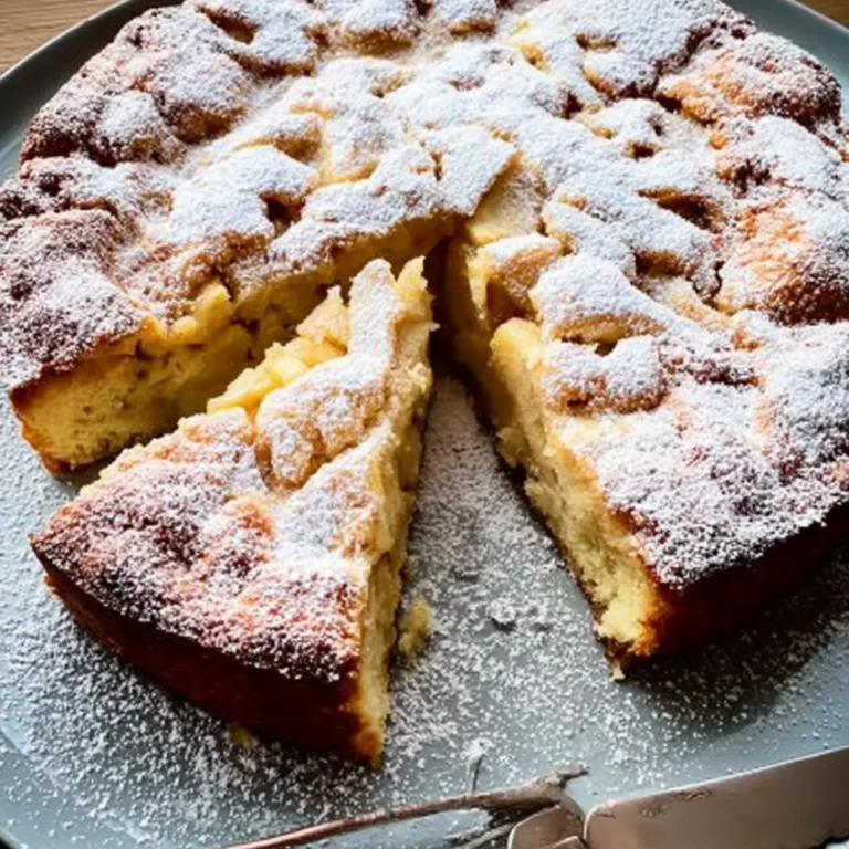 Apfelkuchen mit Rührteig