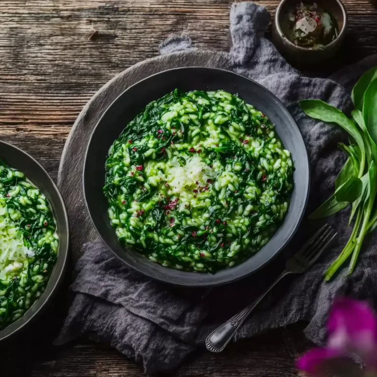 Brennnessel Risotto