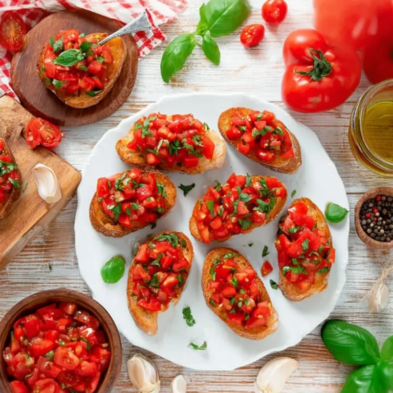 Bruschetta mit Tomaten