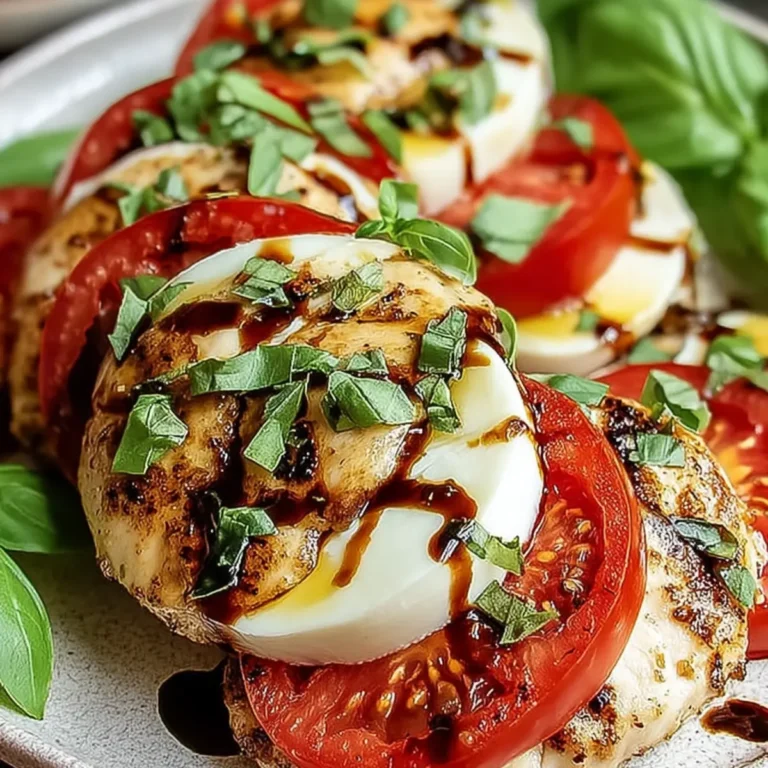 Caprese Hähnchen