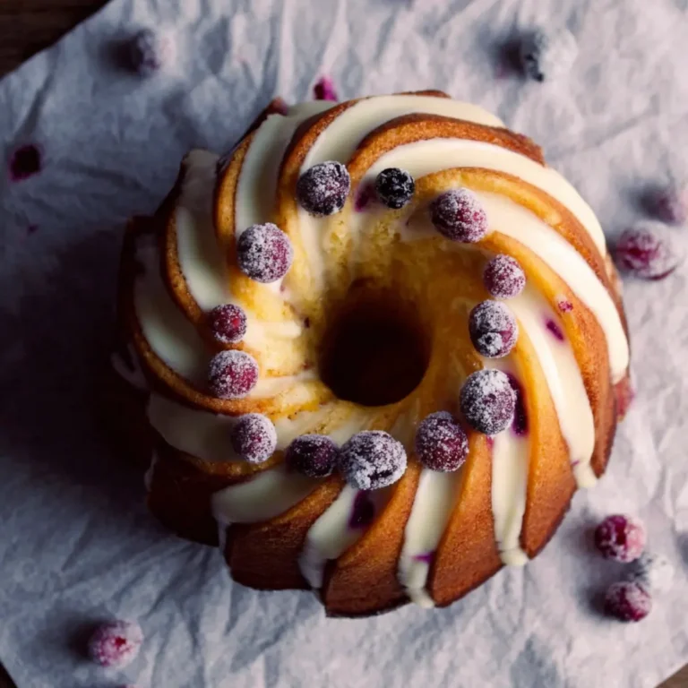 Cranberry Orangen Gugelhupf