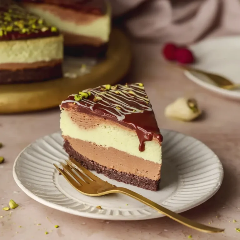 Dubai Schokoladen Cheesecake ohne Backen