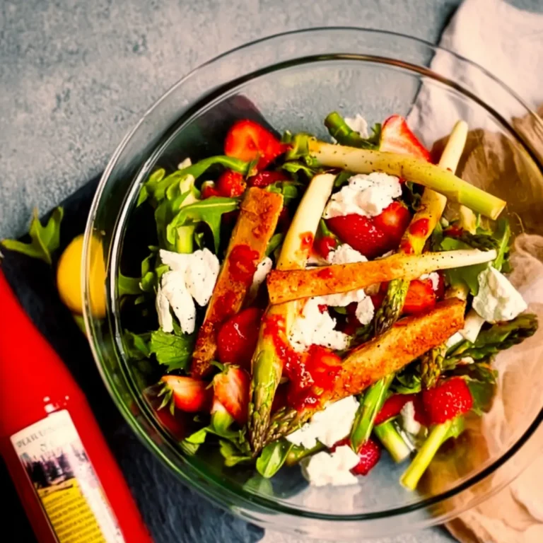 Erdbeer Spargel Salat