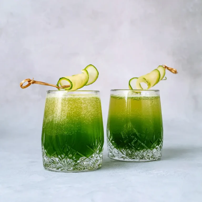 Gefrorener Champagnerbrause Drink