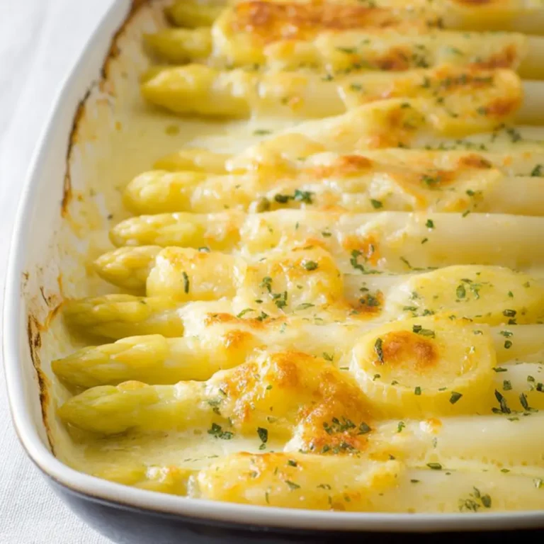 Gratinierter Spargel