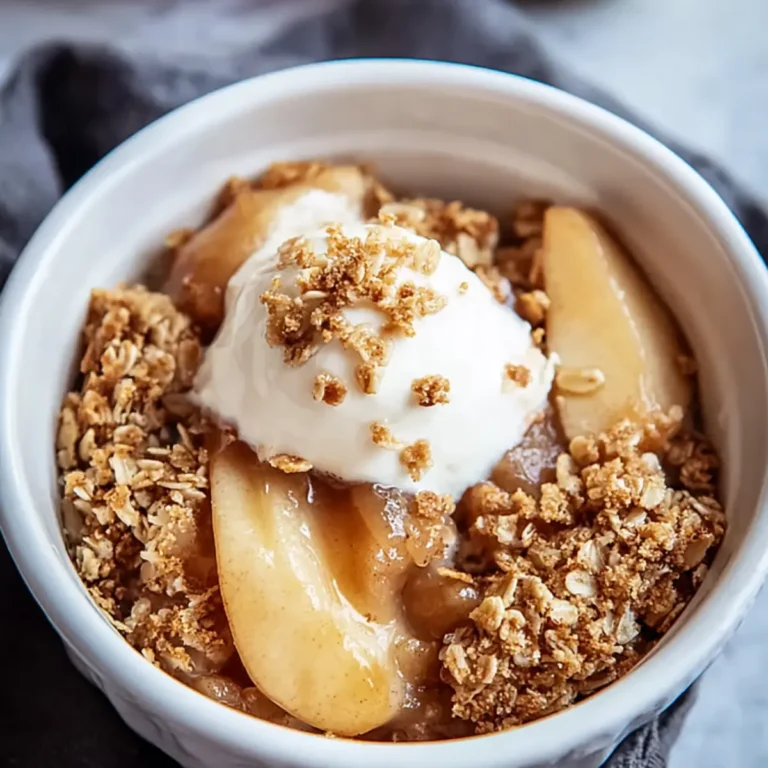 High Protein Apfel Crisp
