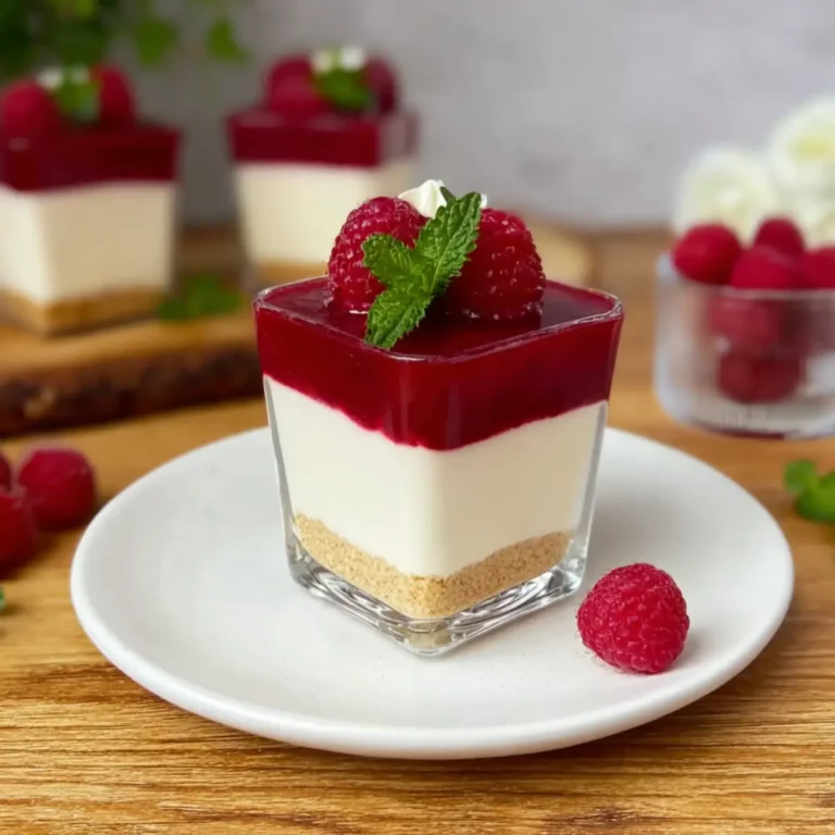Himbeer Cheesecake im Glas