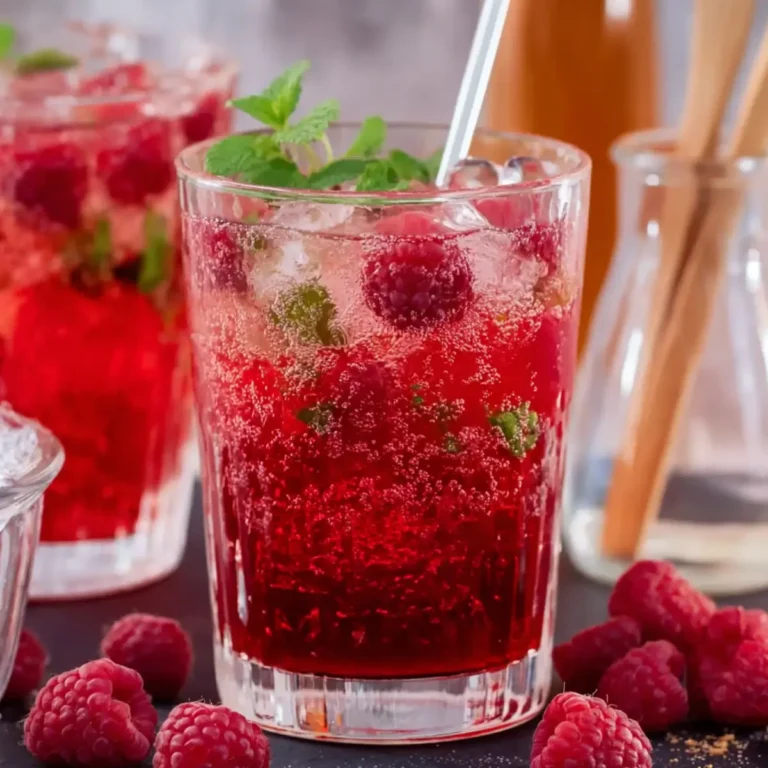 Himbeer Mojito Cocktail