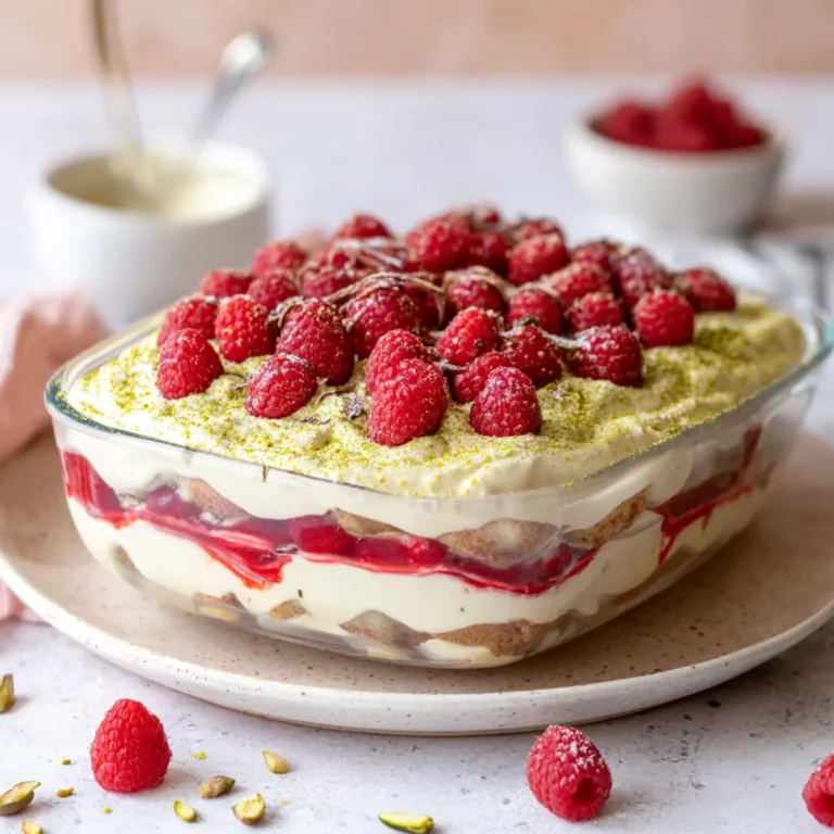Himbeer Pistazien Tiramisu