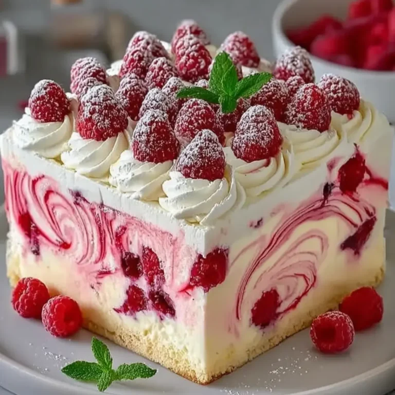 Himbeer Wirbel Käsekuchen