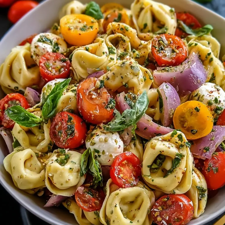 Italienischer Tortellini Nudelsalat