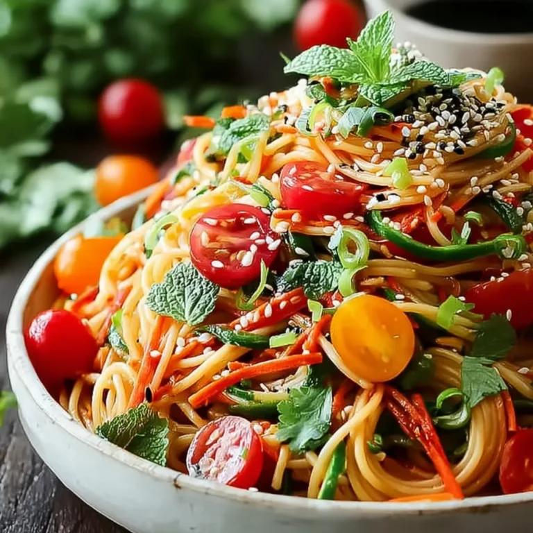 Kalifornischer Spaghetti Salat