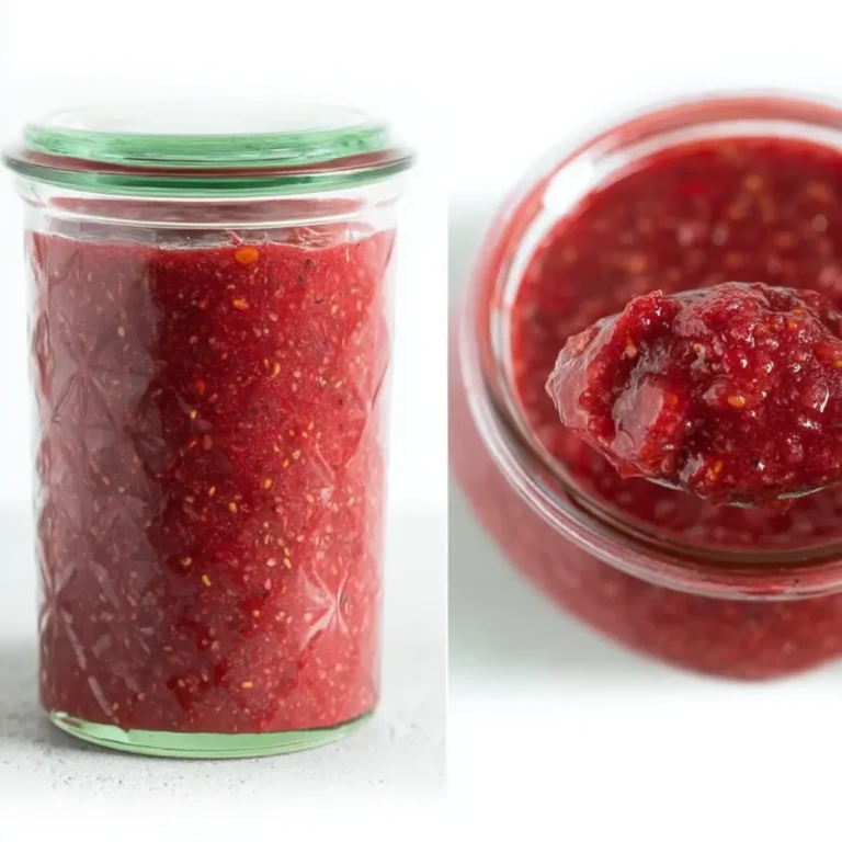Keto Erdbeer Marmelade