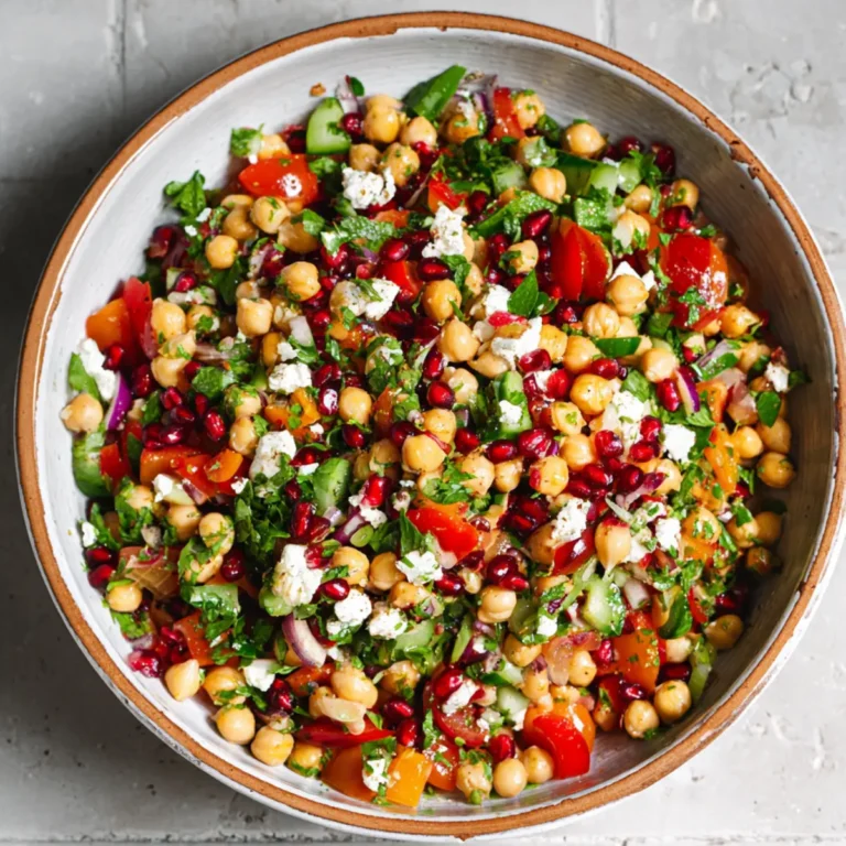 Kichererbsensalat orientalisch