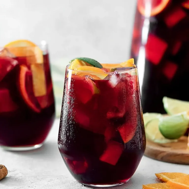 Klassische rote Sangria