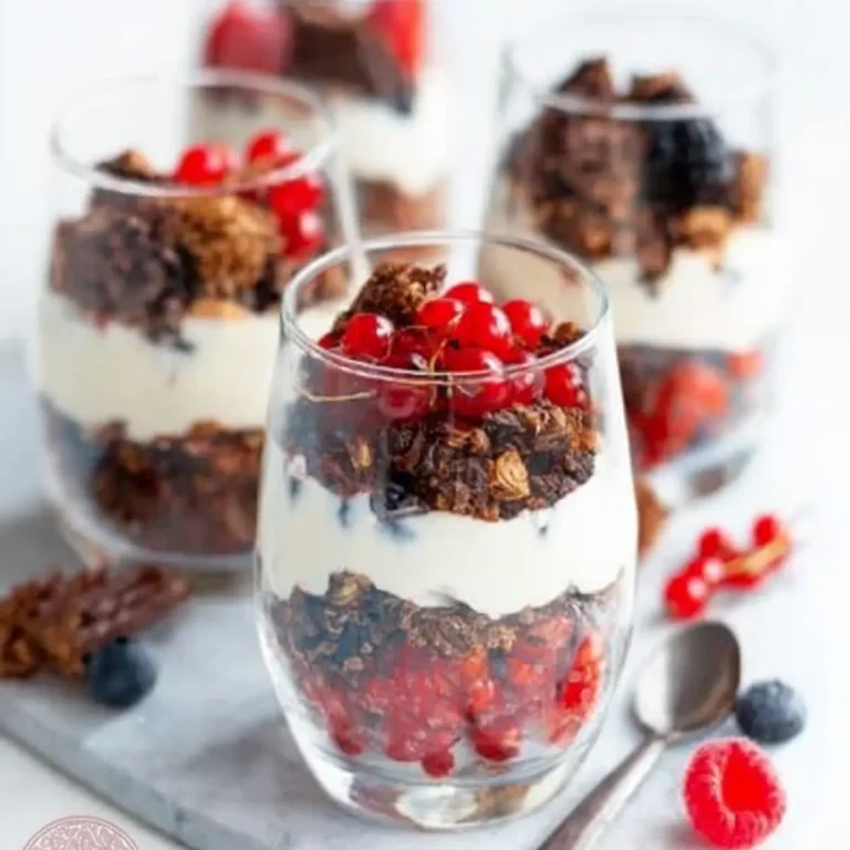 Knusper Dessert im Glas
