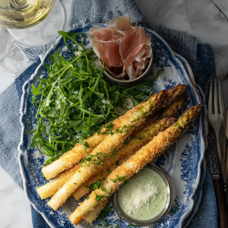 Knuspriger Parmesan Spargel aus dem Ofen