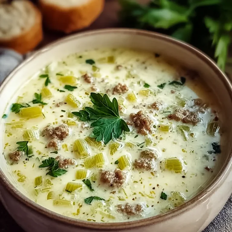 Käse Lauch Suppe