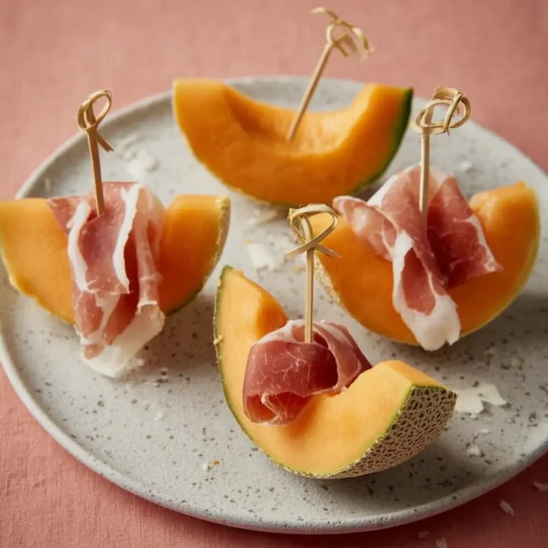Melone mit Schinken