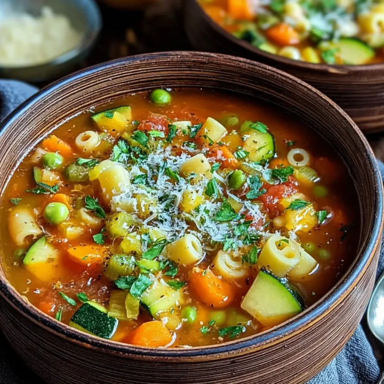 Minestrone Suppe
