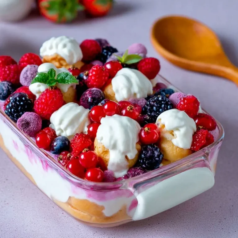Mini Windbeutel Dessert