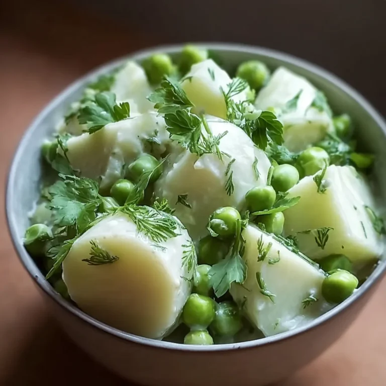 Omas Kohlrabi mit Erbsen