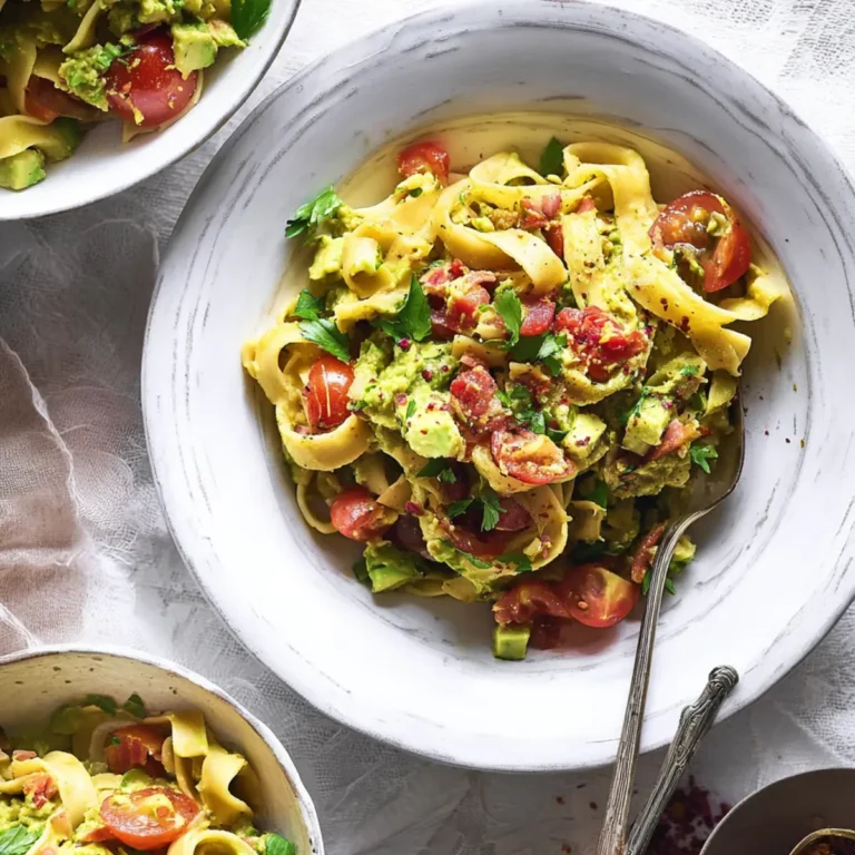 Pasta à la Guacamole