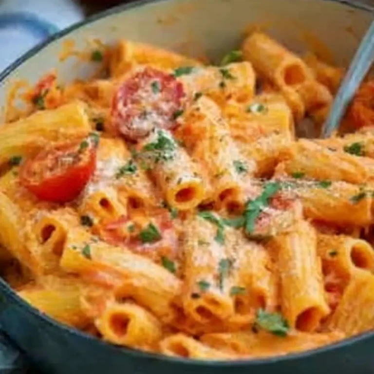 Pasta mit Tomaten Mascarpone Sauce