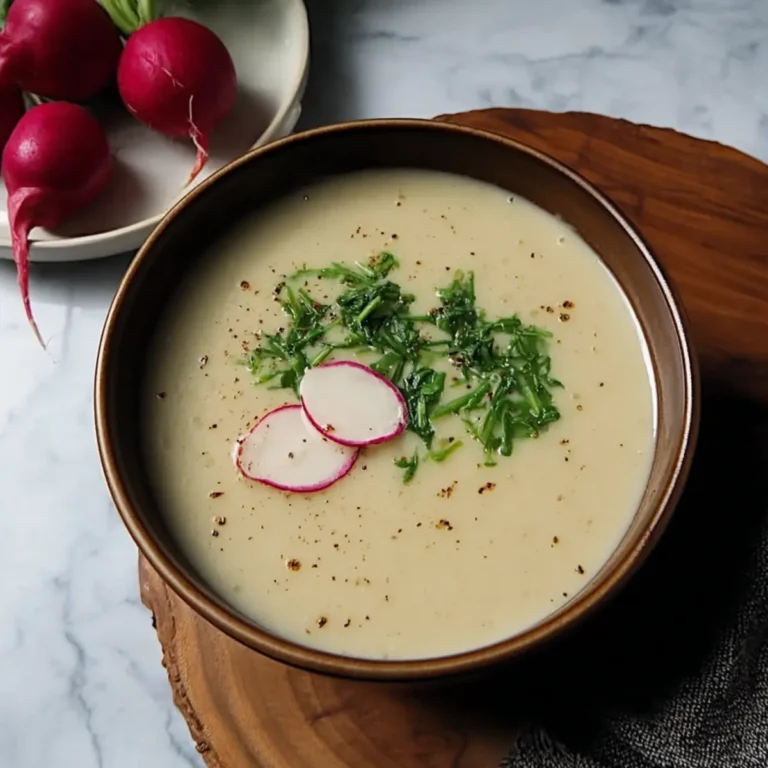 Radieschencremesuppe