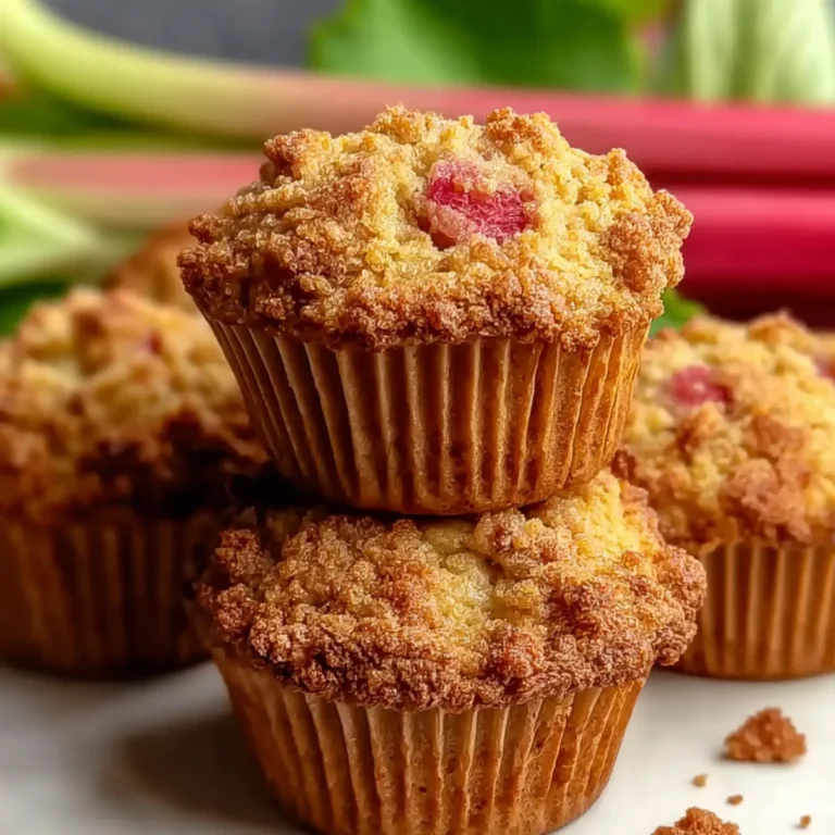 Rhabarbermuffins