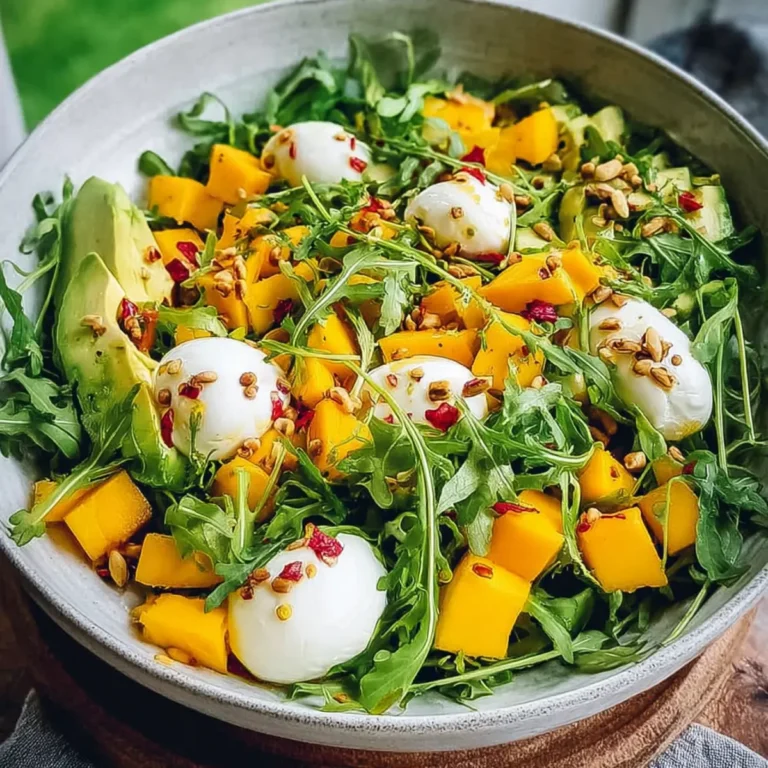 Rucola Mango Salat