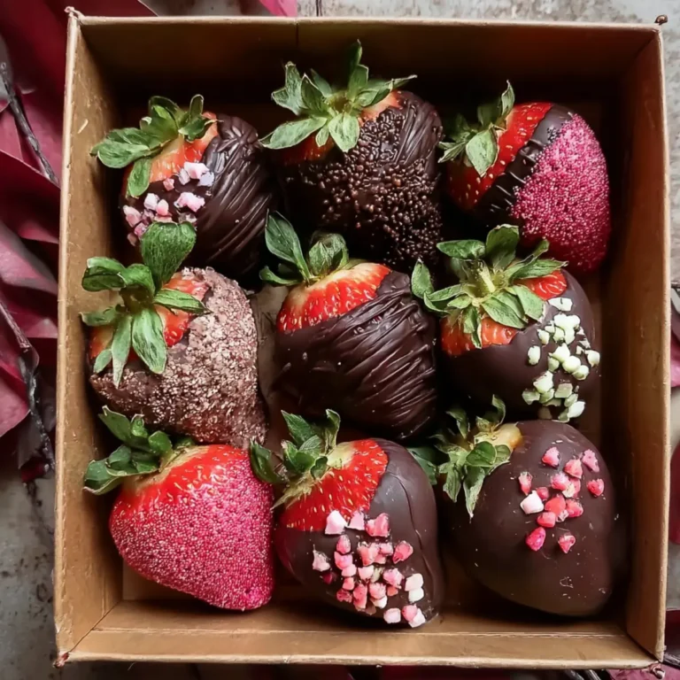 Schoko Erdbeeren
