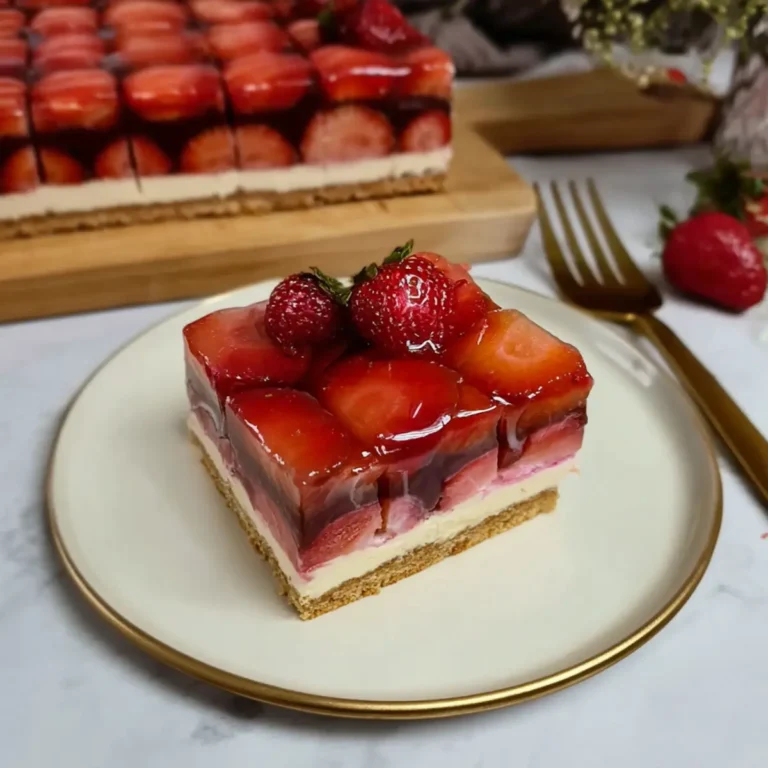 Schokokeks Erdbeertorte ohne Backen
