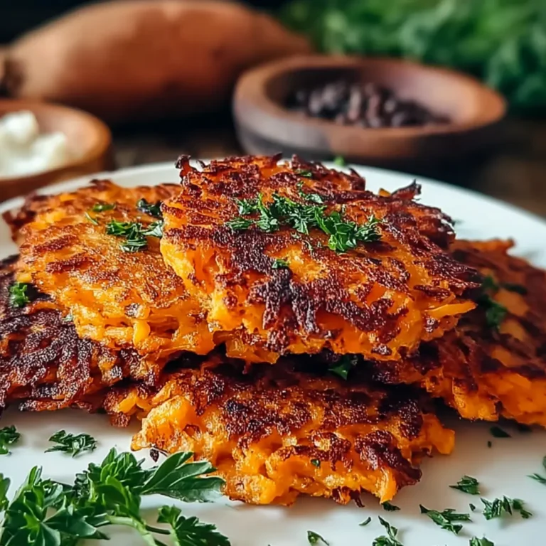 Süßkartoffel Röstis
