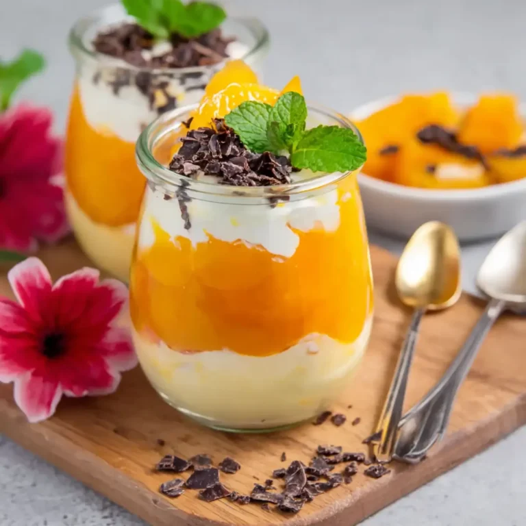 Solero Dessert im Glas