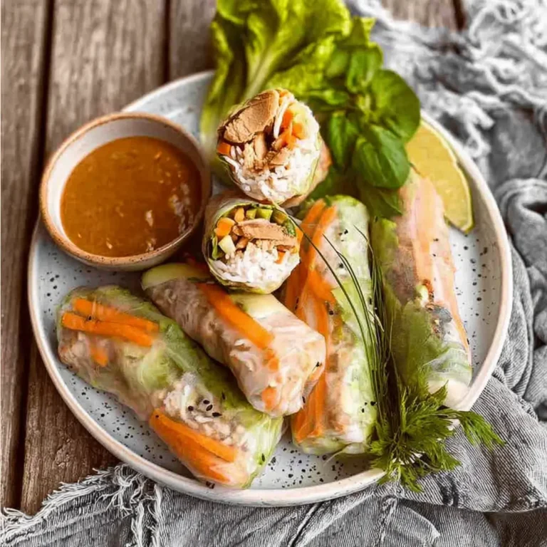 Sommerrollen mit Hähnchen