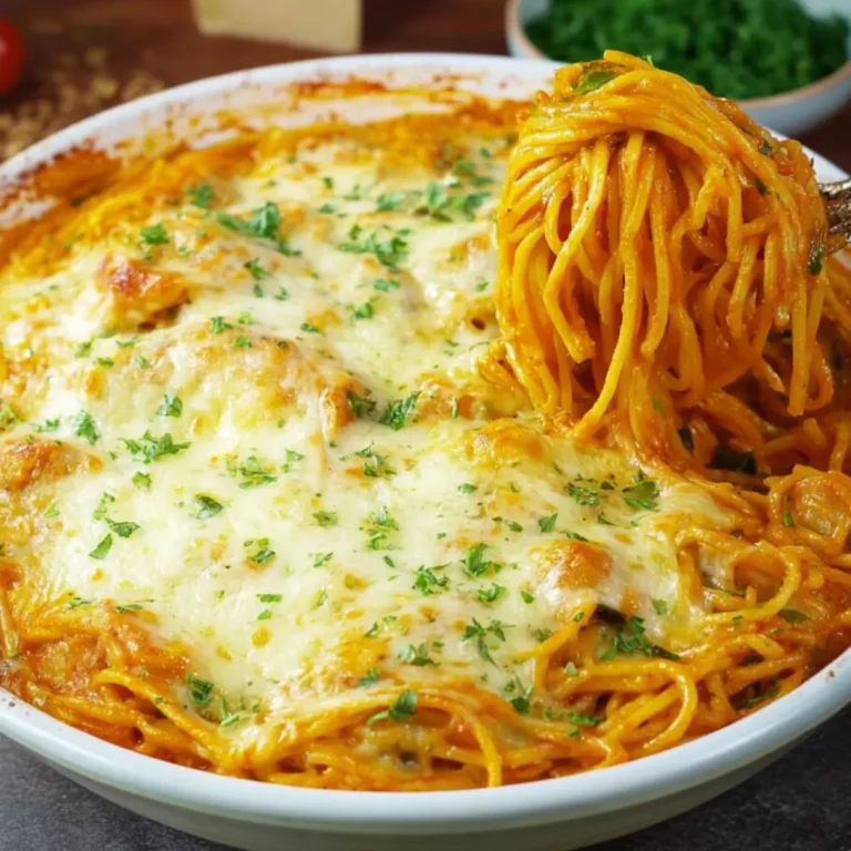 Spaghetti Auflauf