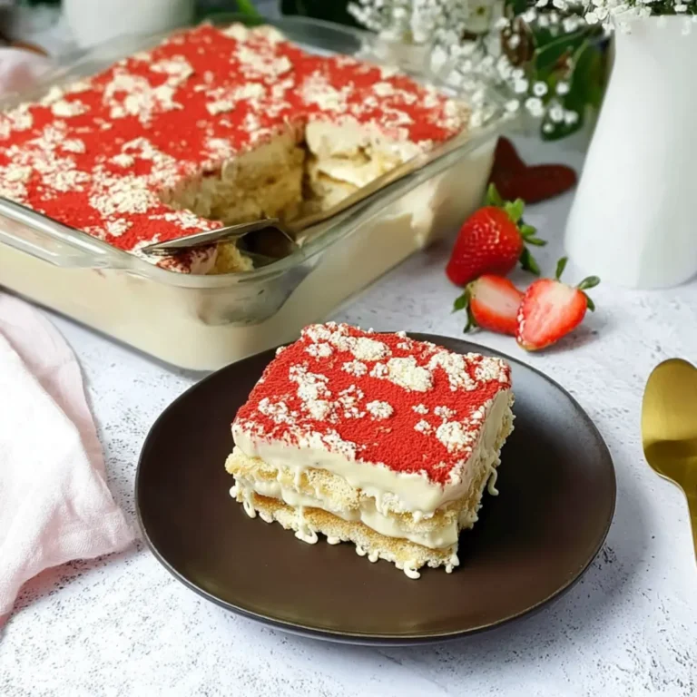 Spaghettieis Tiramisu Dessert