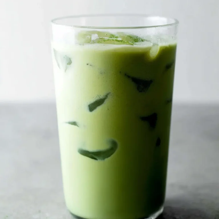 Starbucks Eis Matcha Latte
