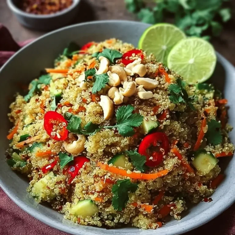 Thai Quinoa Crunch Salat